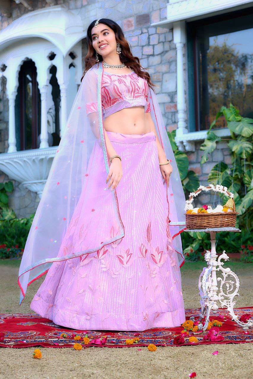 Women's Tussar Silk Patola Printed Lehenga Set with Dupatta ? Stitched with Can Can Flair - Image 6